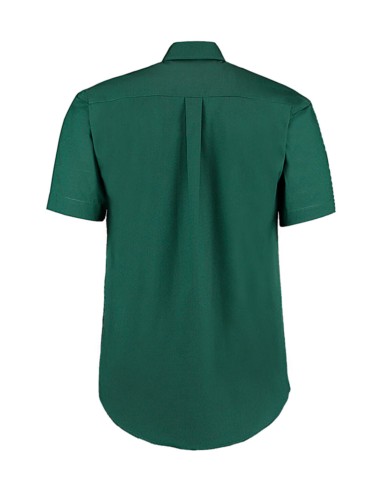 KUS-KK109-Mens Classic Fit Premium Oxford Shirt Short Sleeve